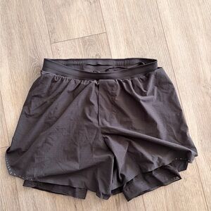 lululemon athletica Men's Black Athletic Shorts